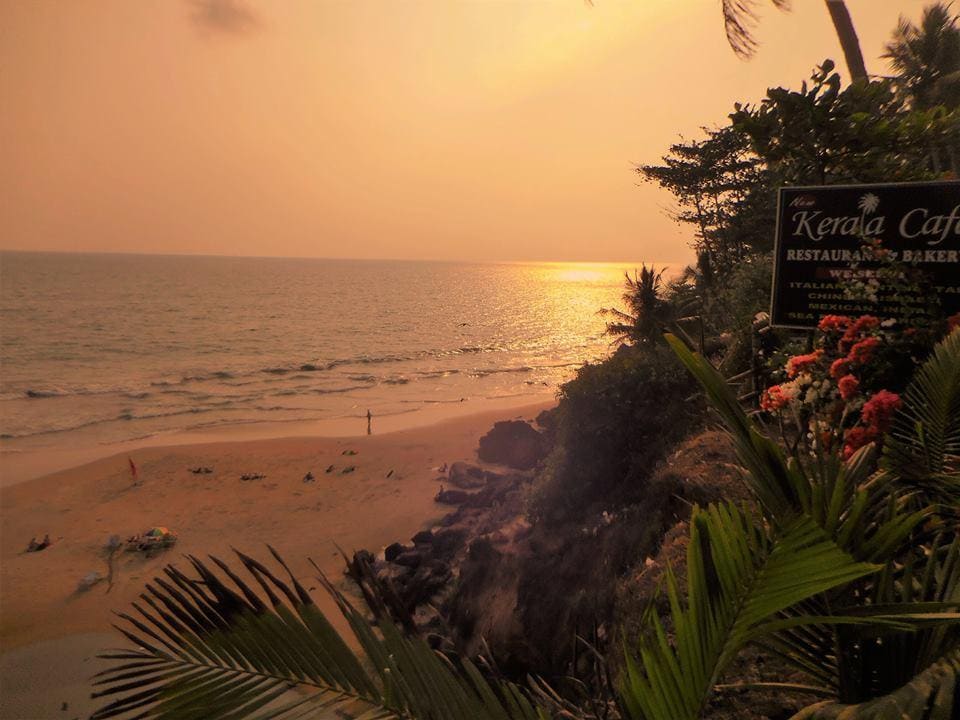 Sunset Varkala Beach