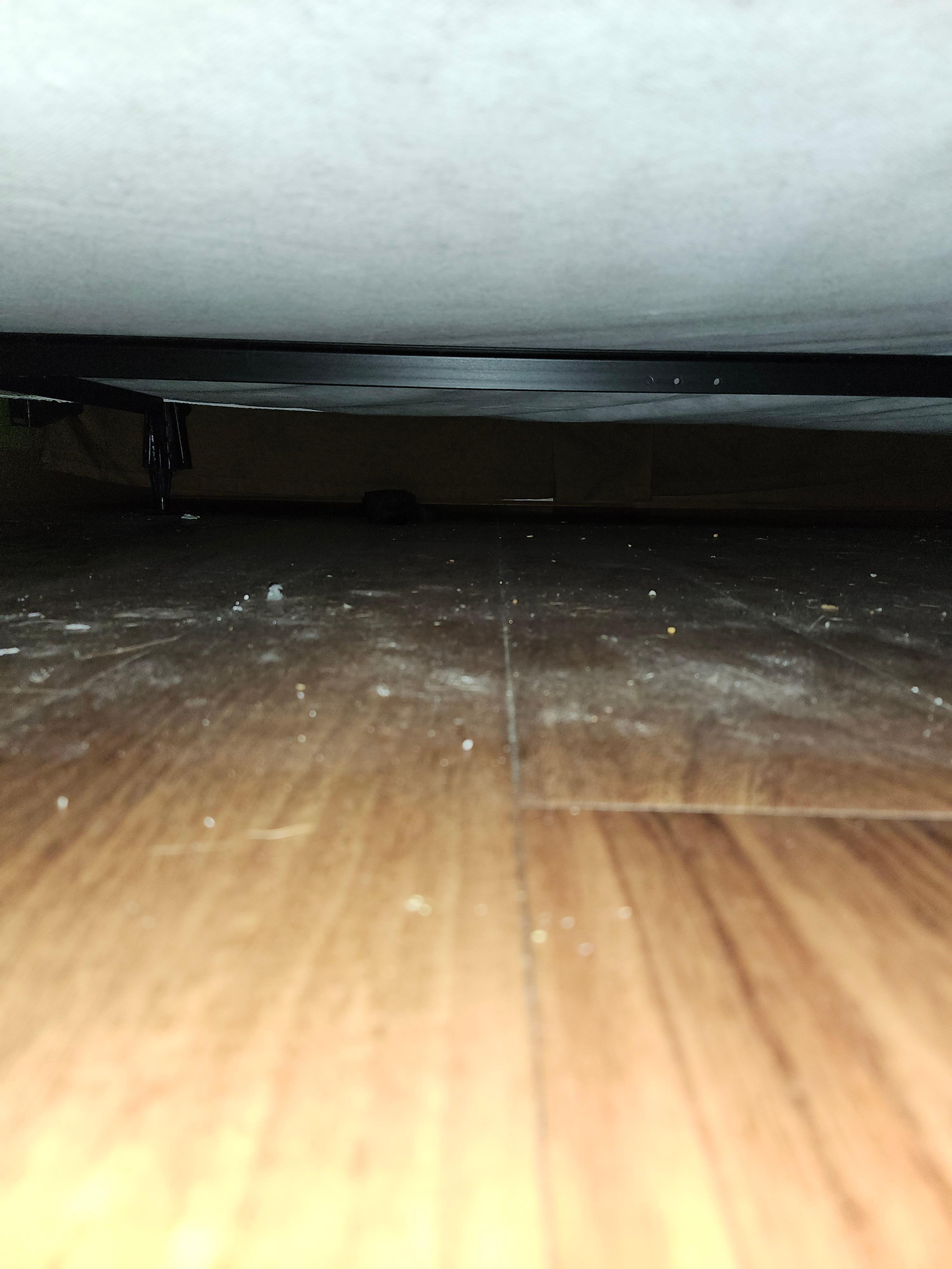 Under the bed