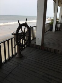 View from the restaurant