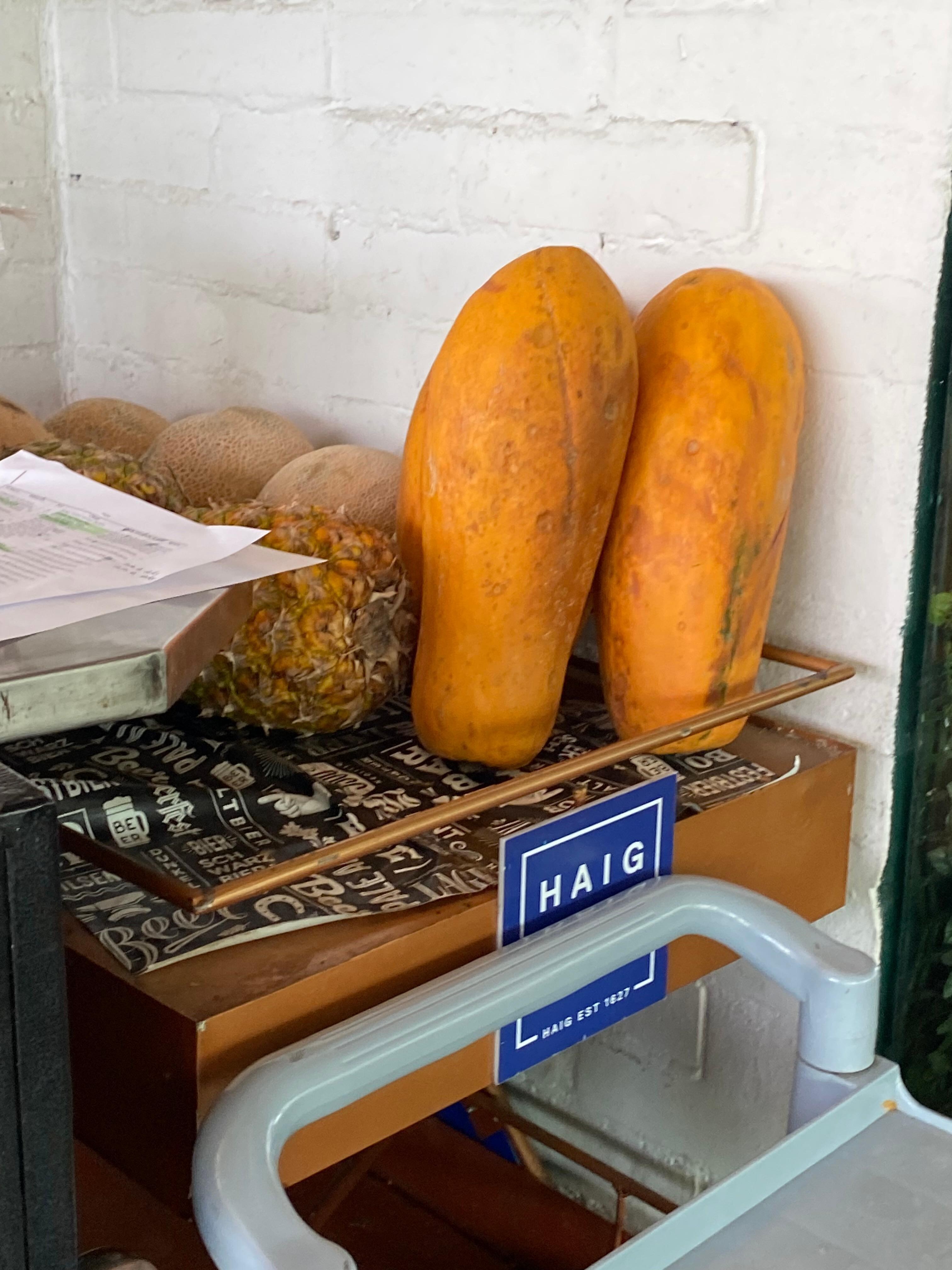 Más papaya…