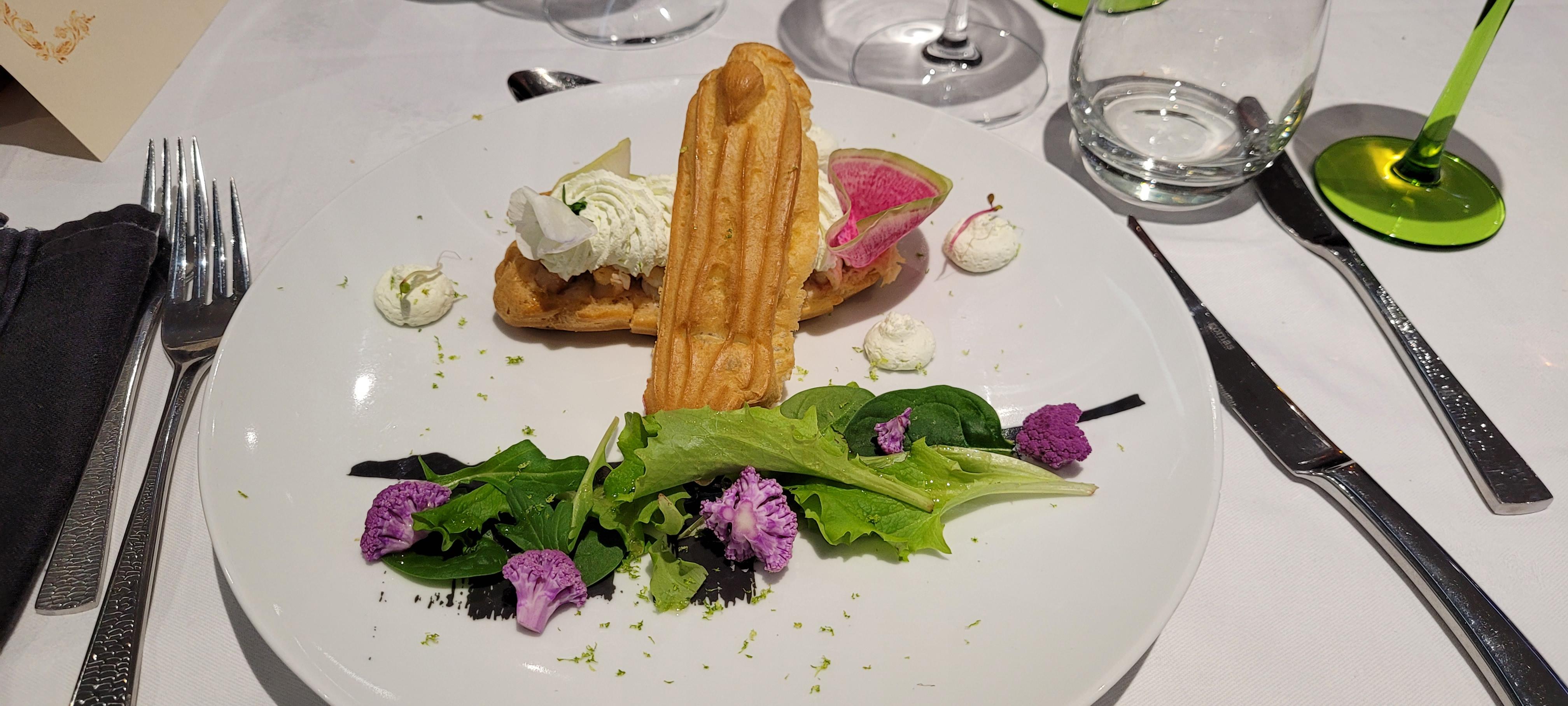 Entrée pour le repas de la St sylvestre 