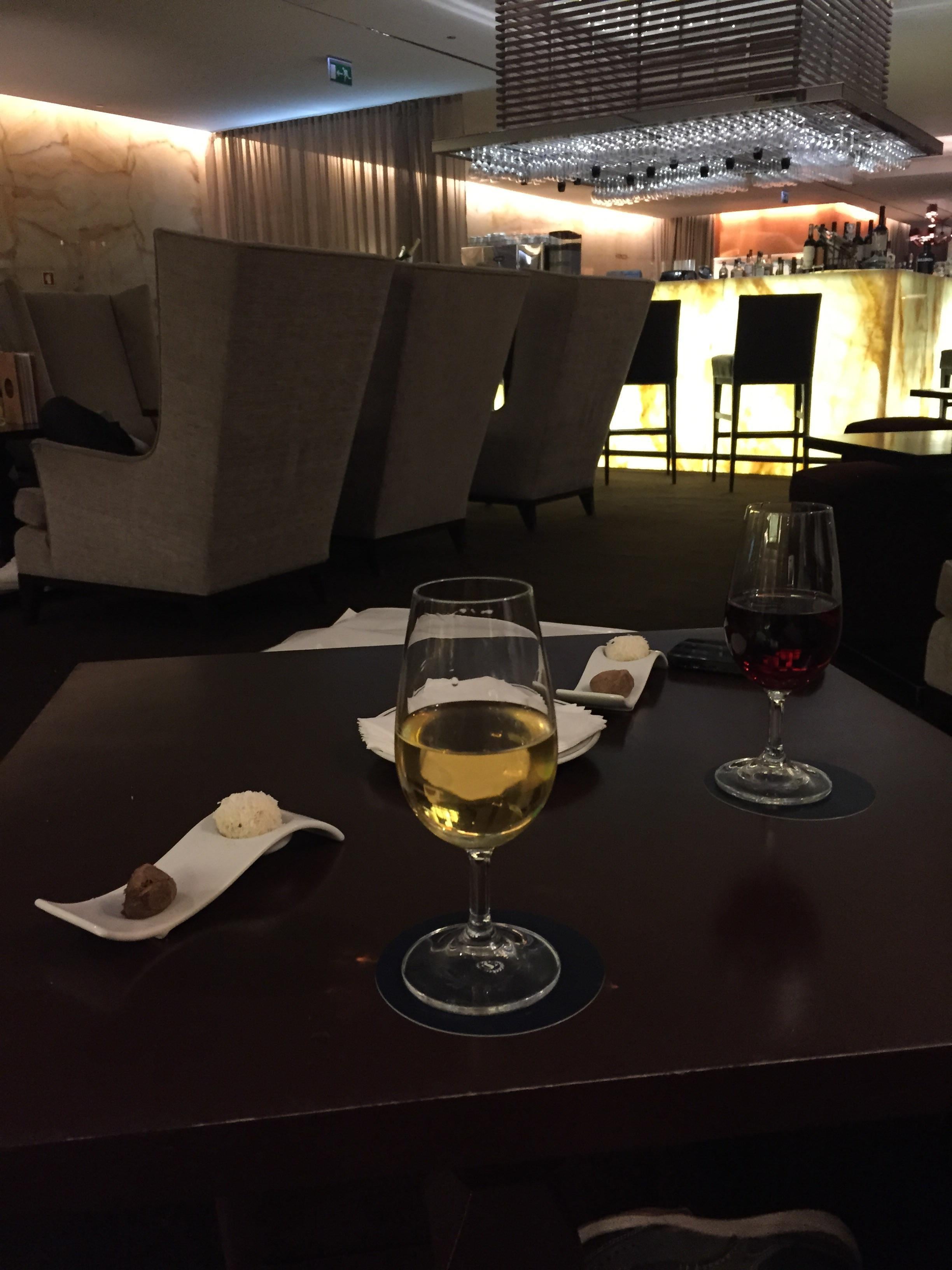 Lobby and bar