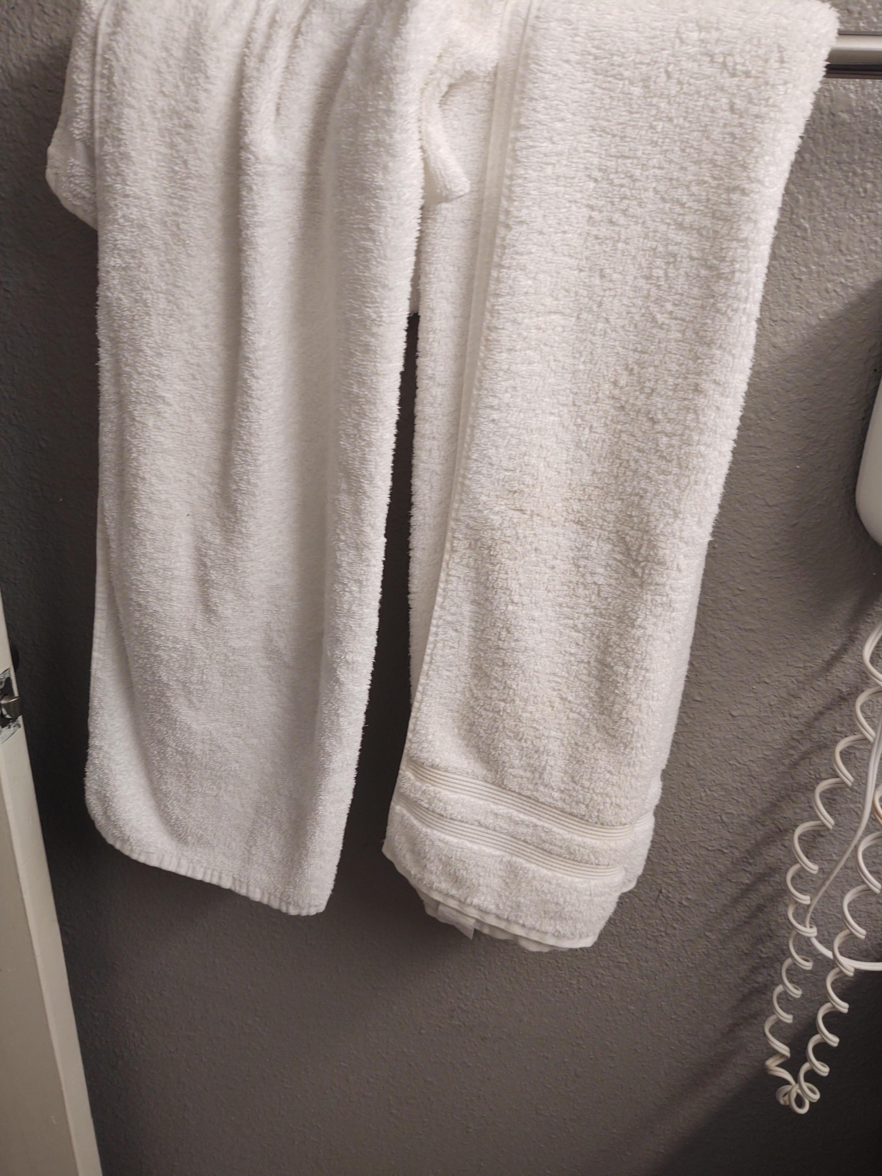 Stained towels- gross