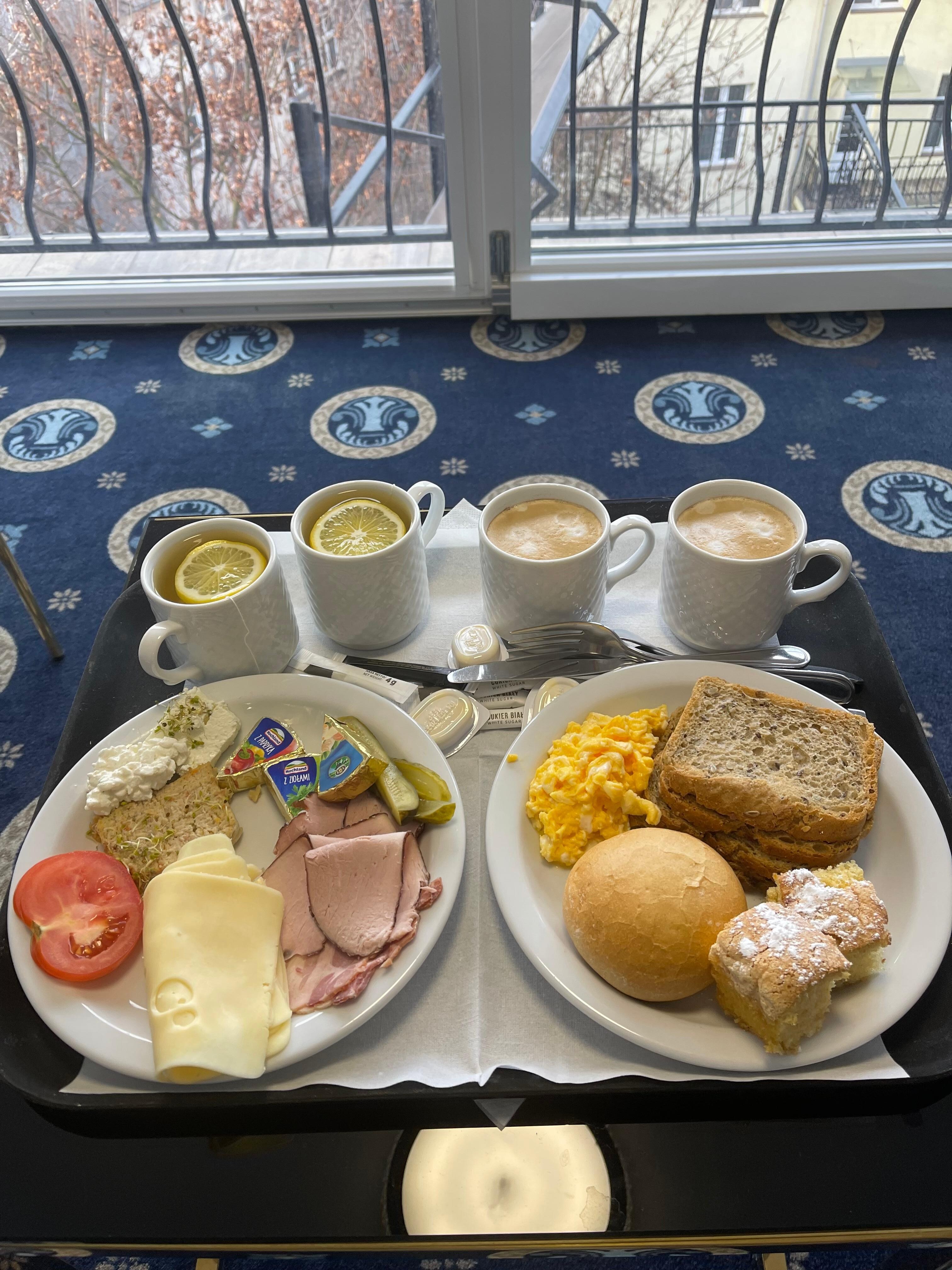 Breakfast. They had more awesome and delicious options. 