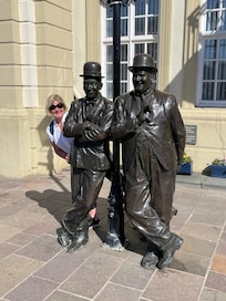Got to see Laurel and Hardy