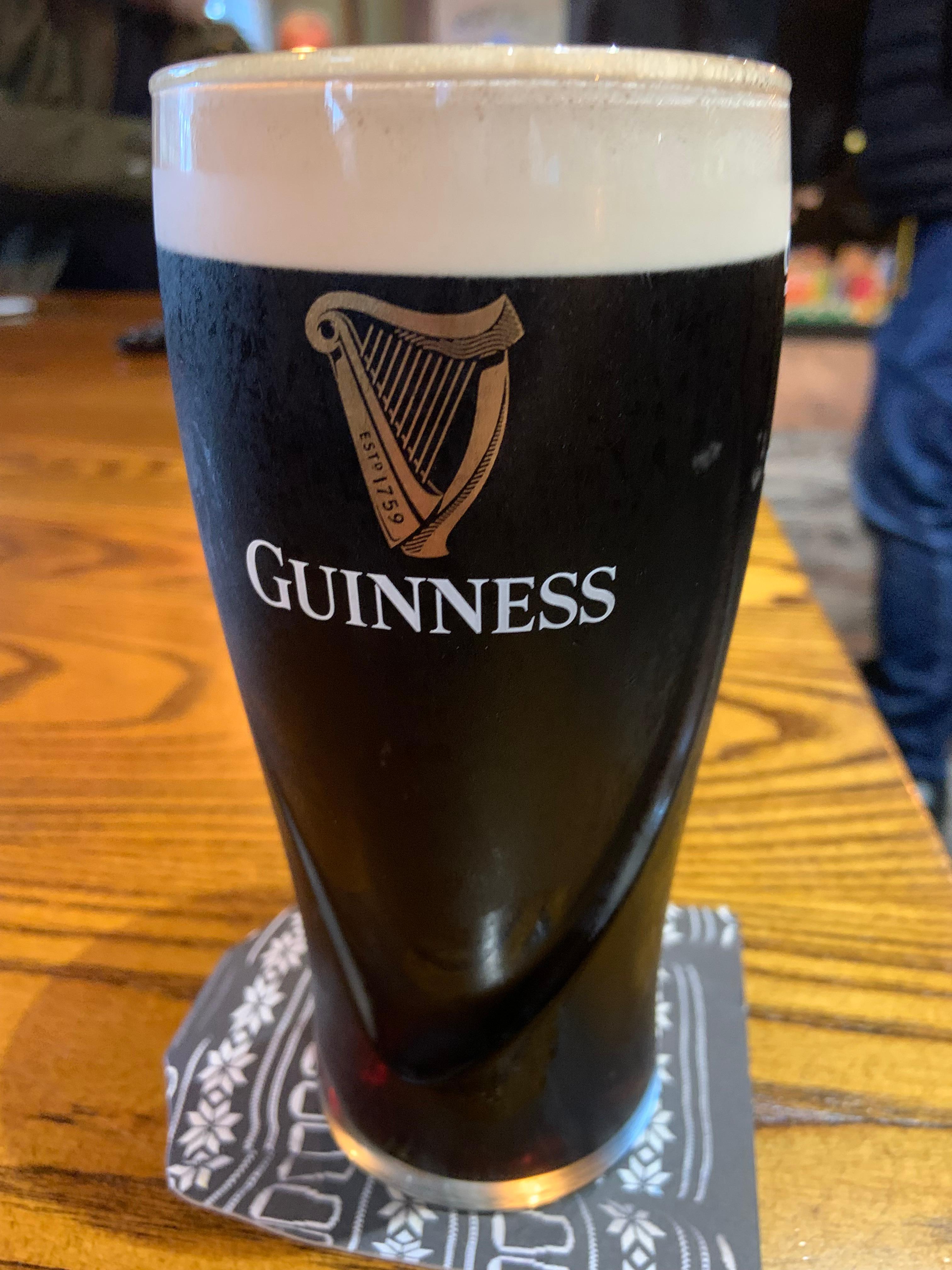 Also Guinness on Draft 👍