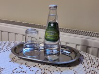 Complementary water in room