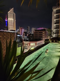 Rooftop infinity pool