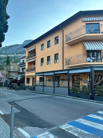 The side of hotel