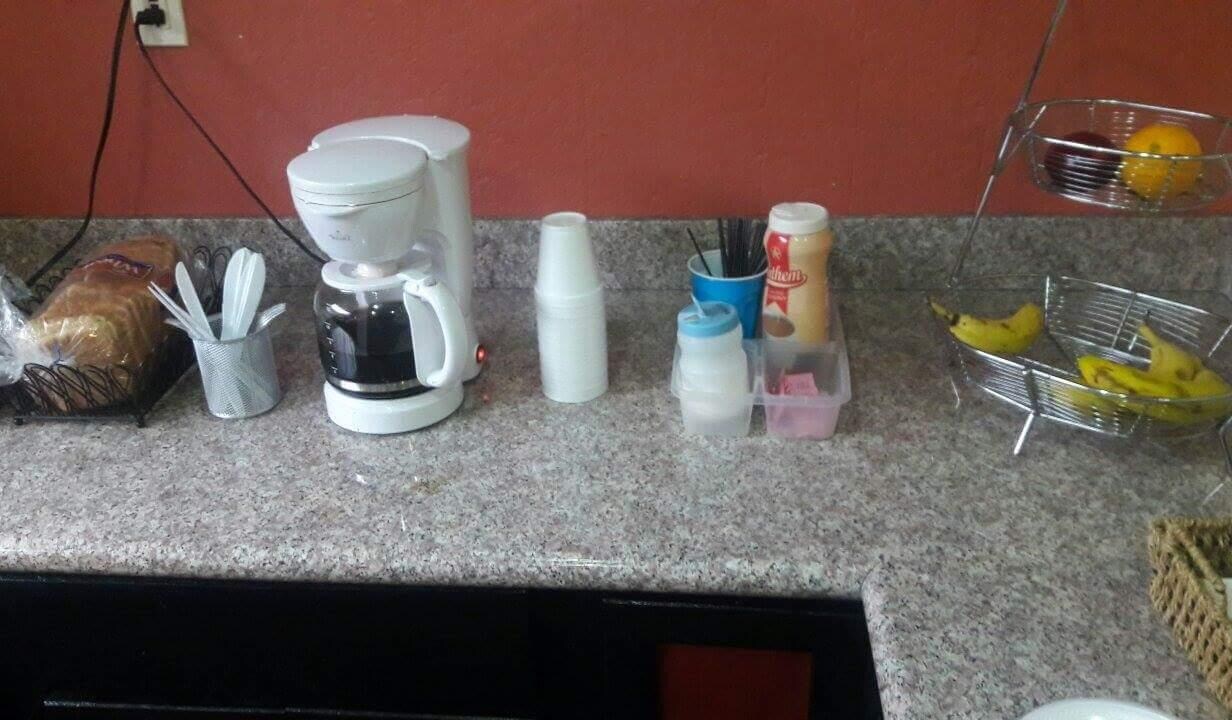 This was their complimentary breakfast