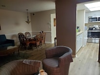 Spacious and clean! Really appreciated beach parking and access at Links Cabana!