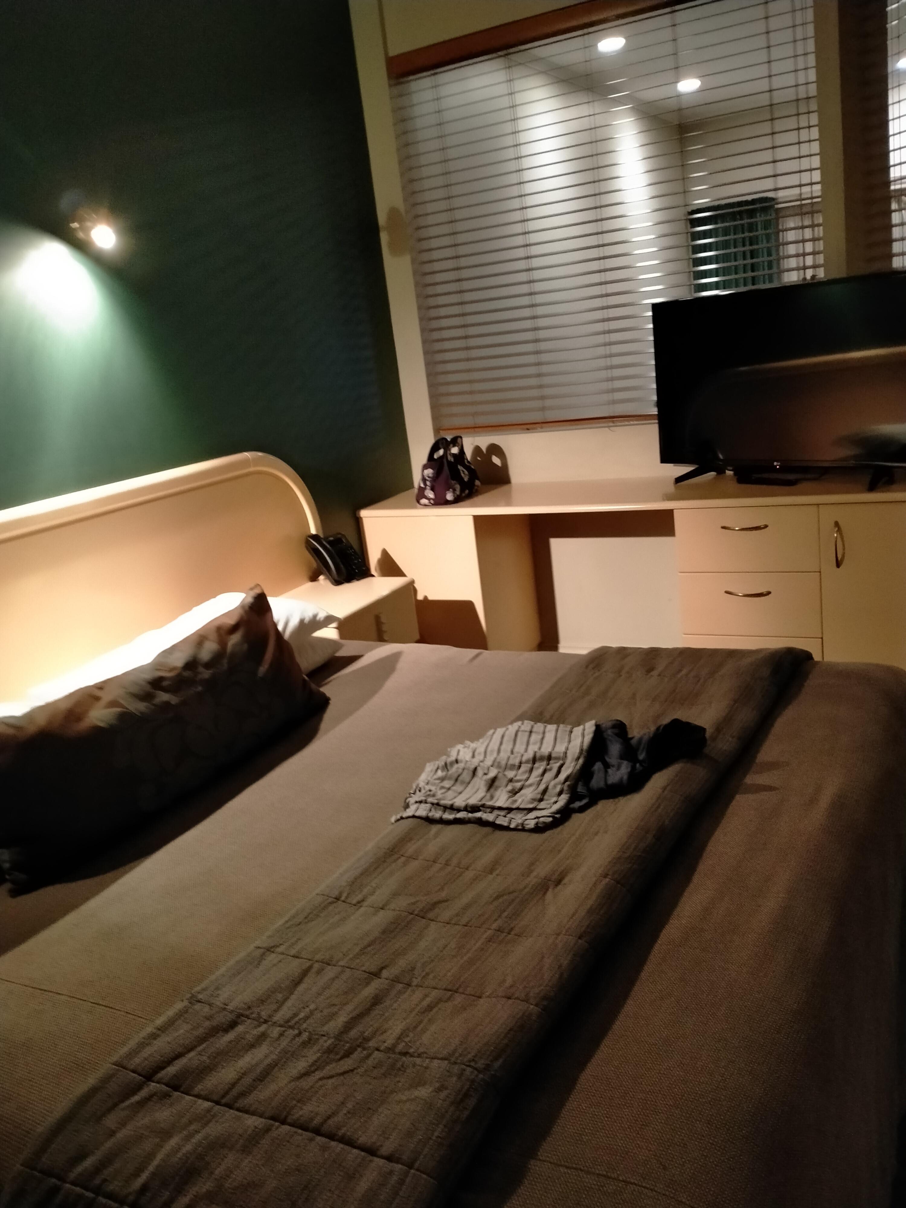 Seperate bedroom.