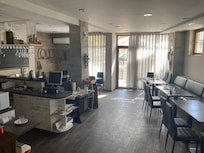 Breakfast area at Roots hotel