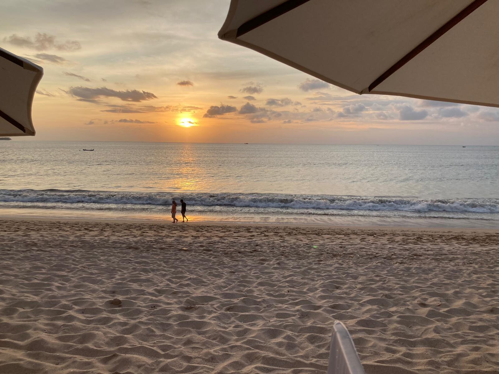 Sunset from hotel