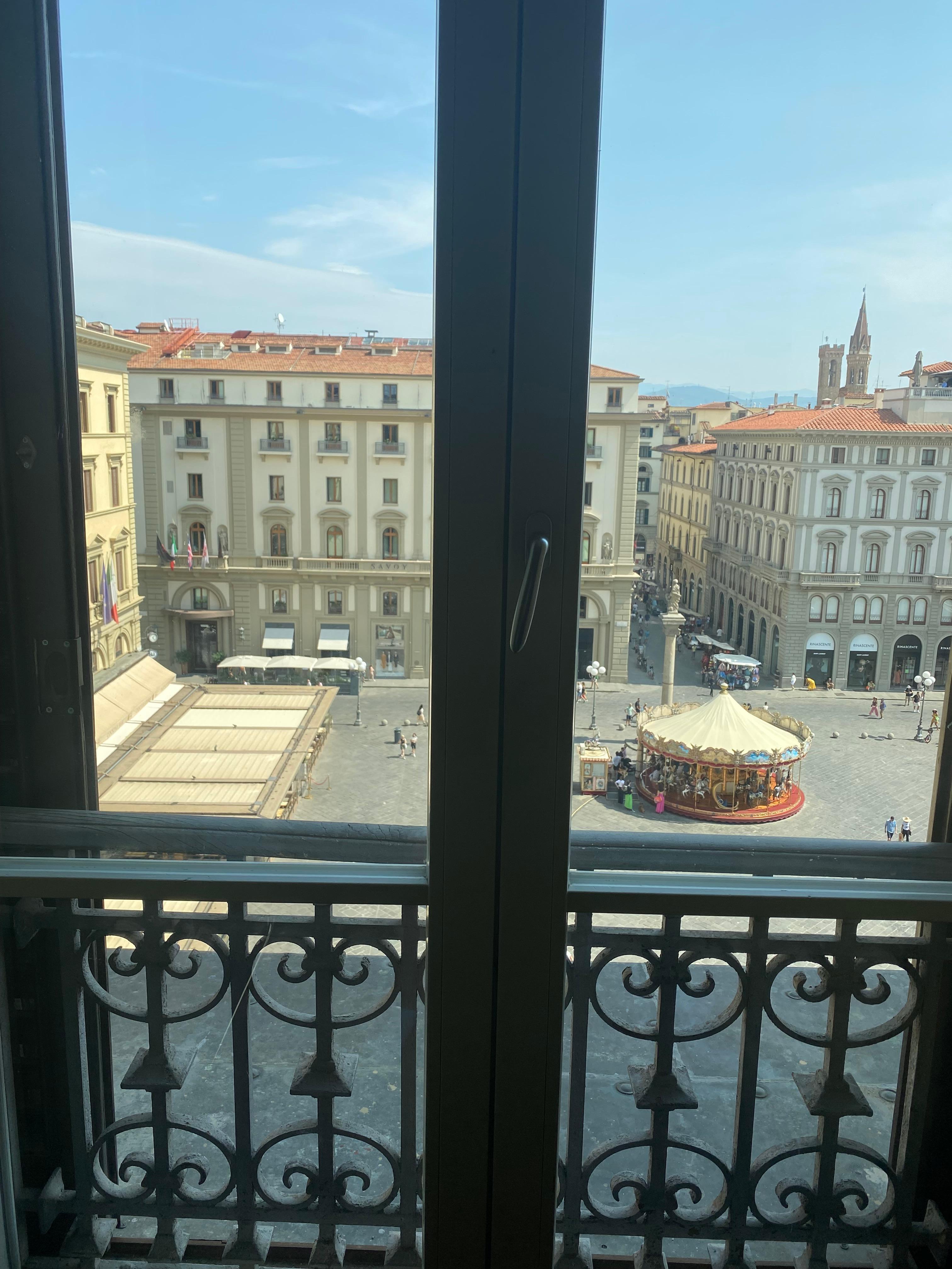 View from our room