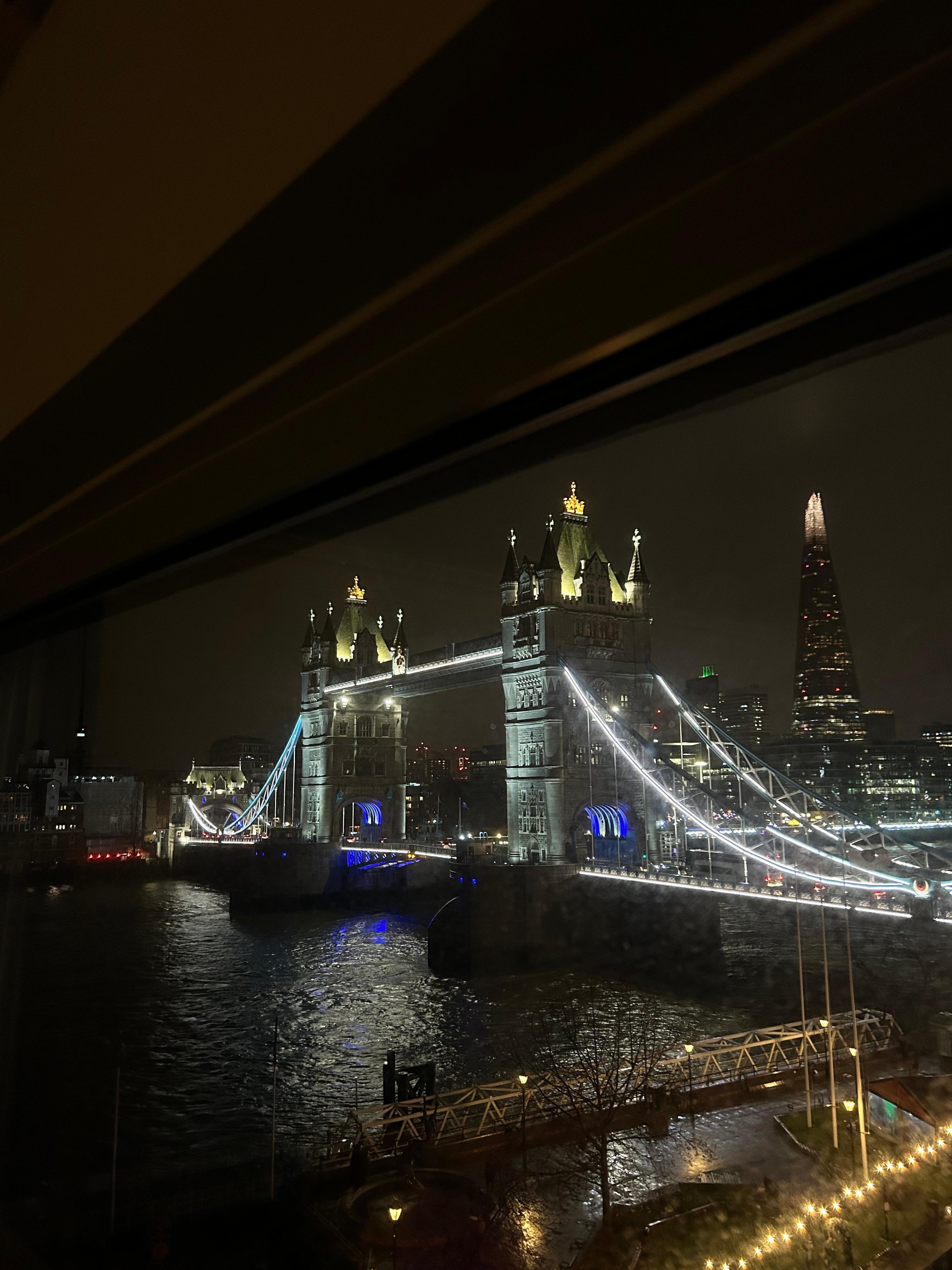 View from window-night