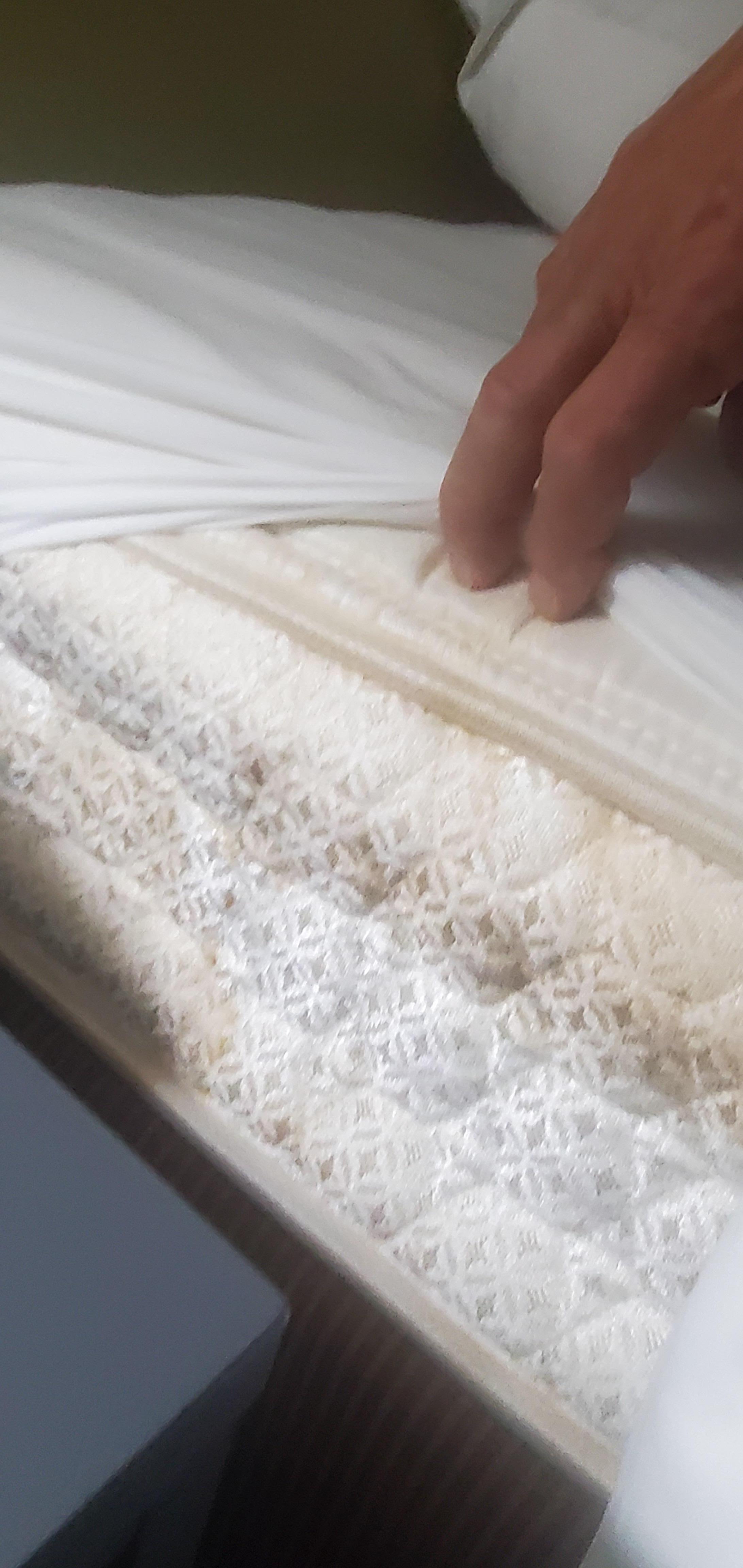 Nasty mattress.