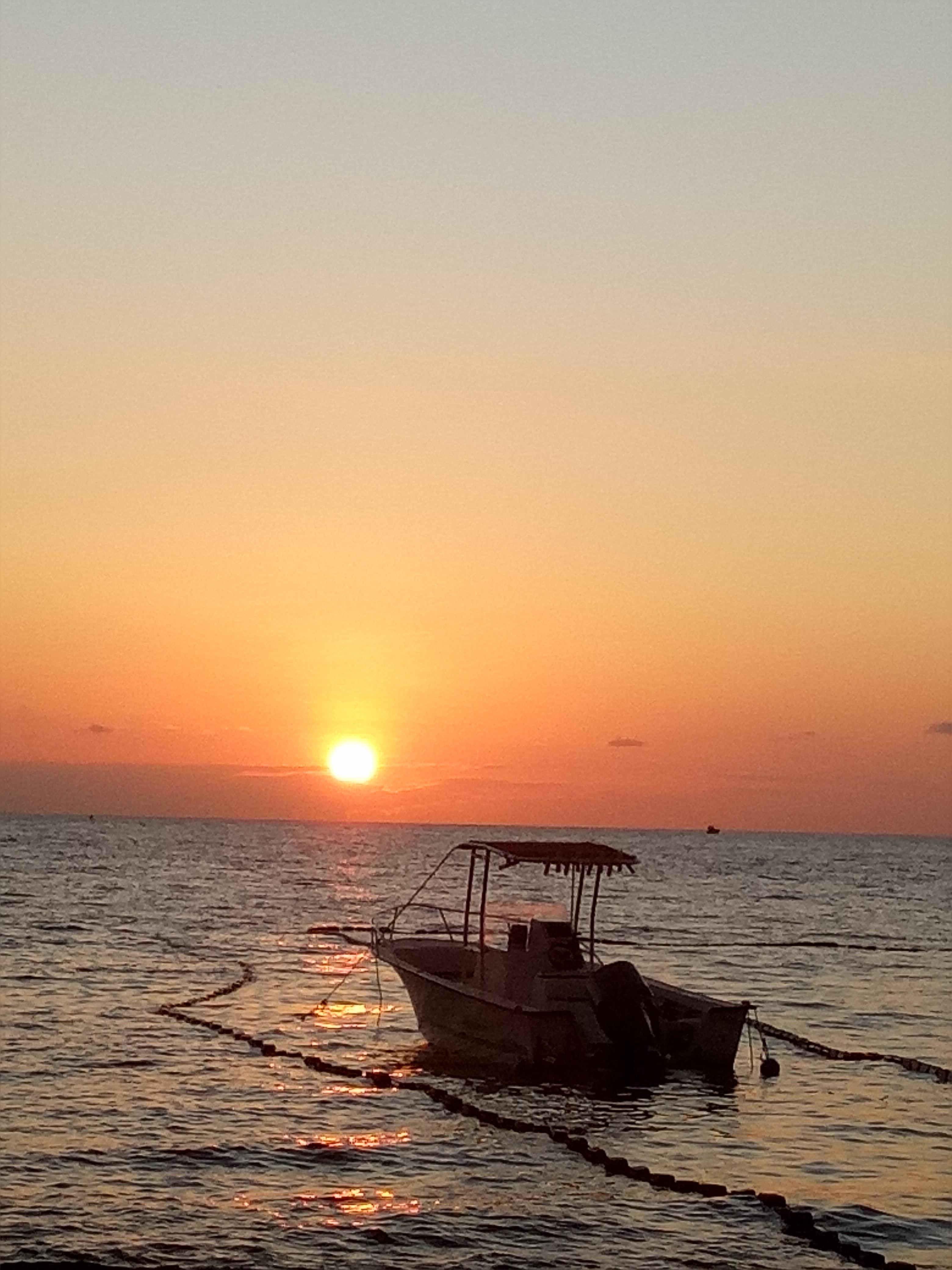 Sunset at the beach