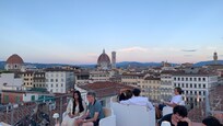 View from the rooftop bar.