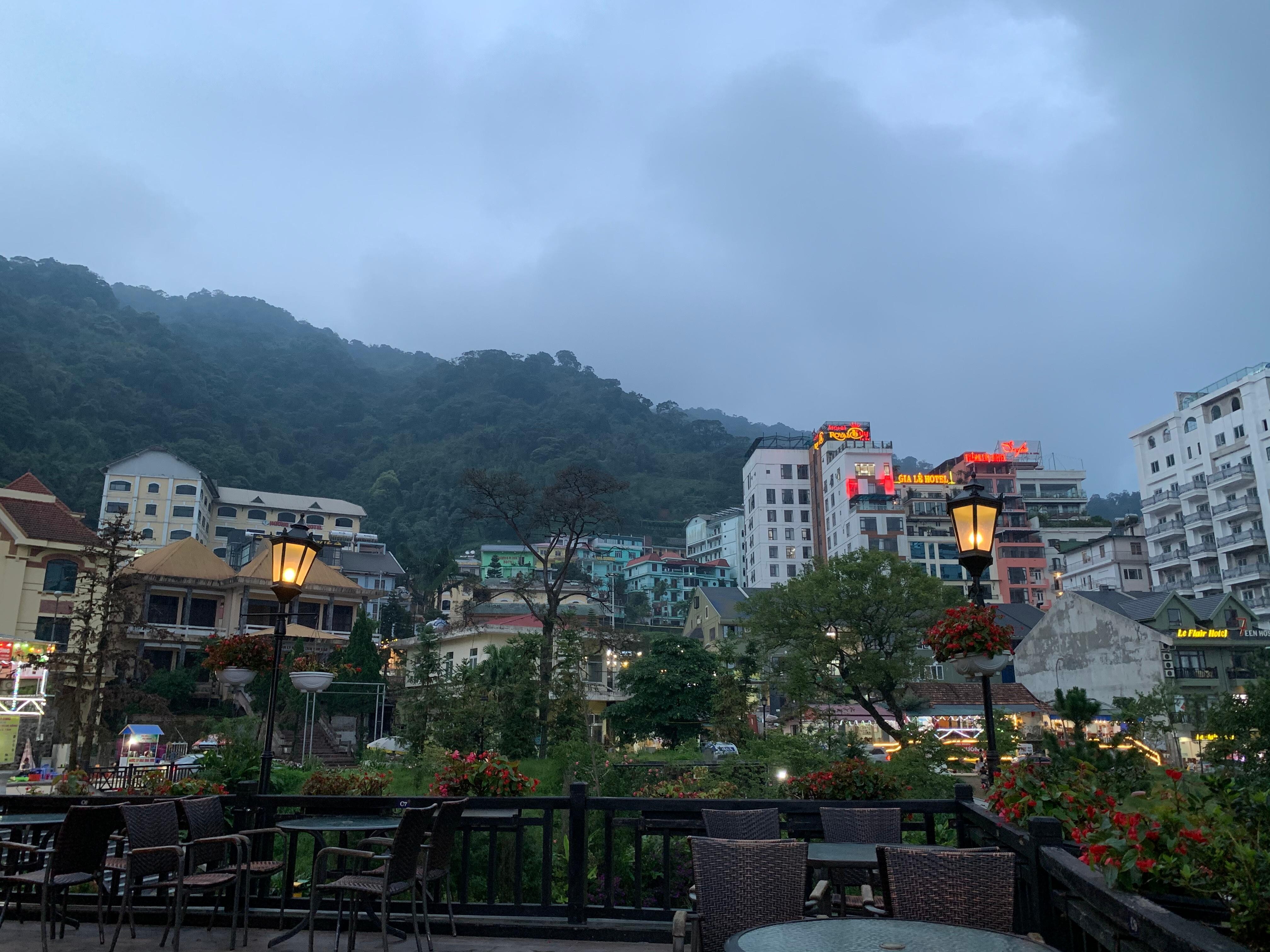 땀따오 의 야경을