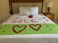 Honeymoon setup (extra fee)