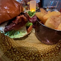 Burger de cerf