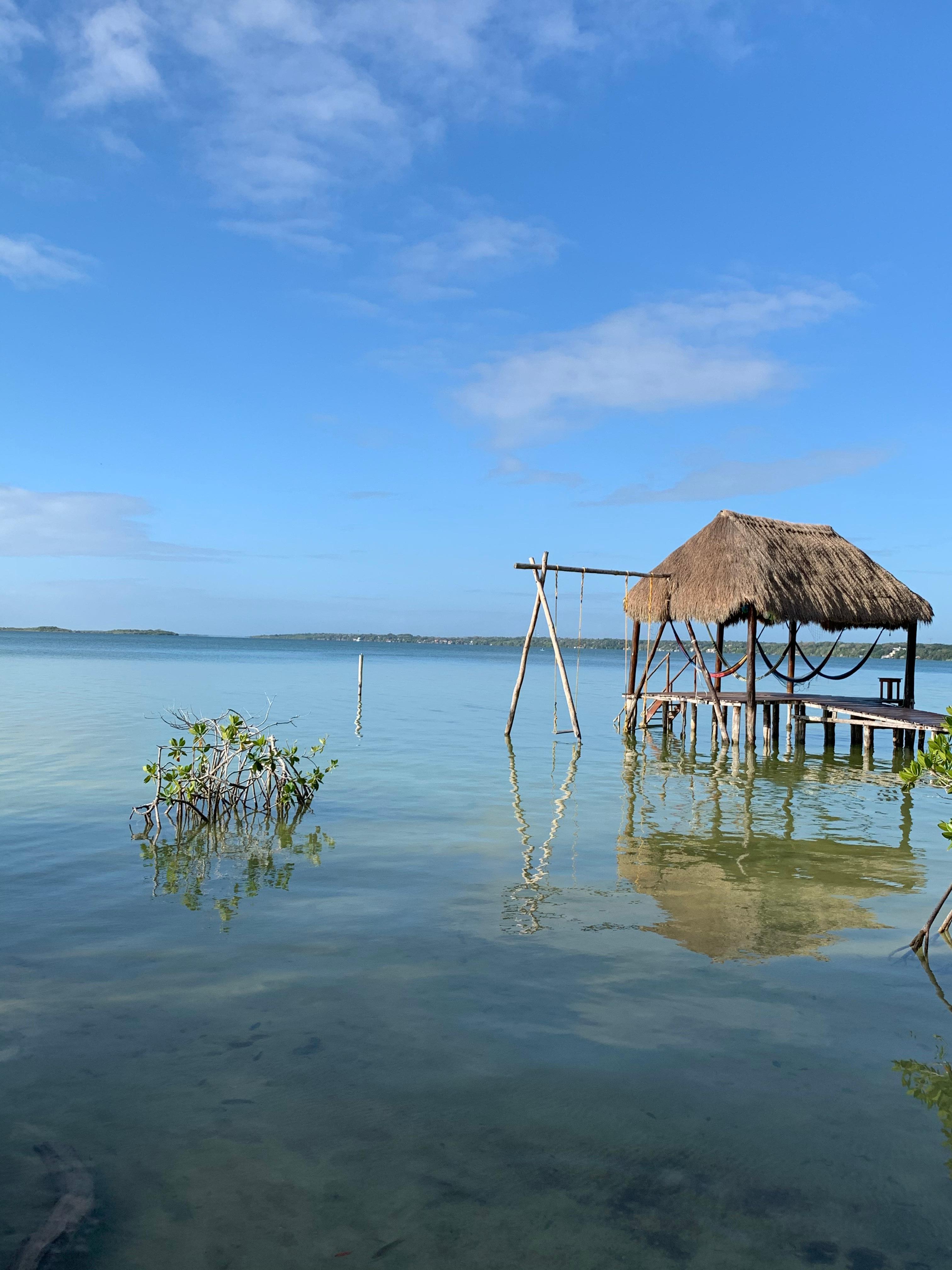 Beautiful pier but don’t go inside the water, you will be disappointed when your feet touch the slimy bottom 