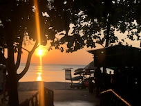 Can see nice sunset