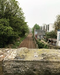 A railway line also near the Northumberland.