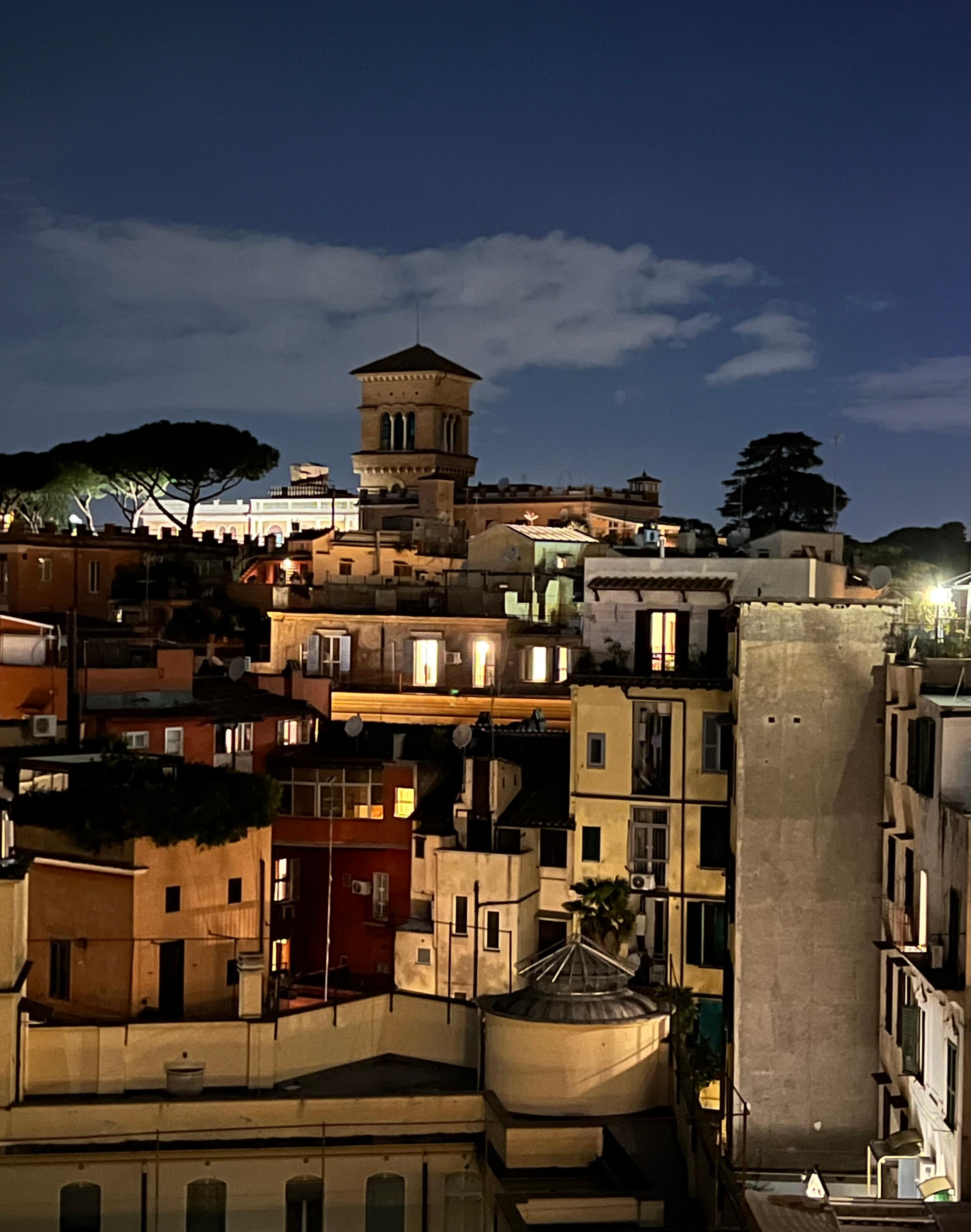 Beautiful views of Rome from the 6th floor!