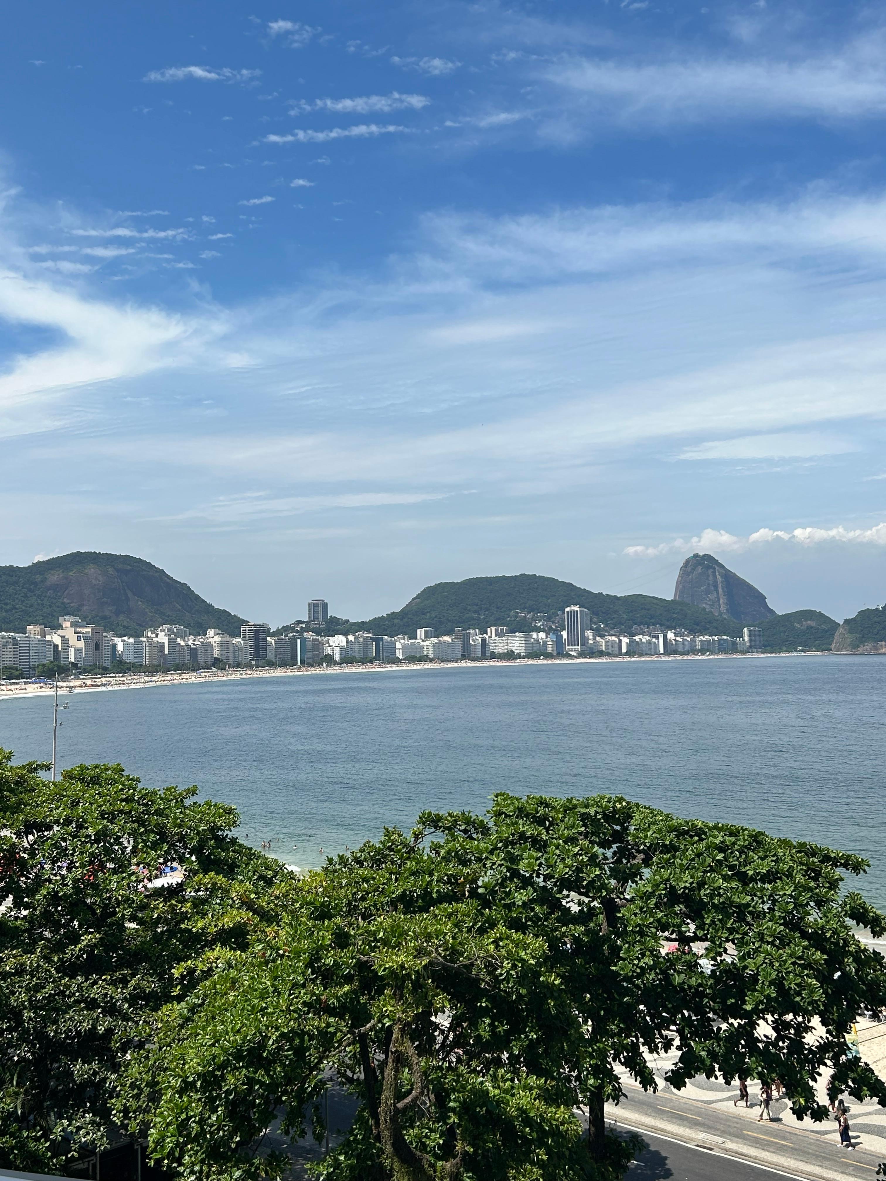 Vista da piscina 