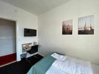 Leider war der Gang sehr hellhörig