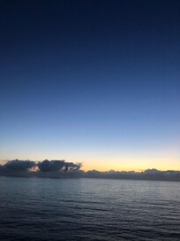 Seaview from the bar. Thanks for good service Fatima.