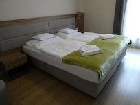 The bed; very spacious