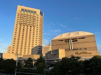 Hotel view from the Exhibition Center