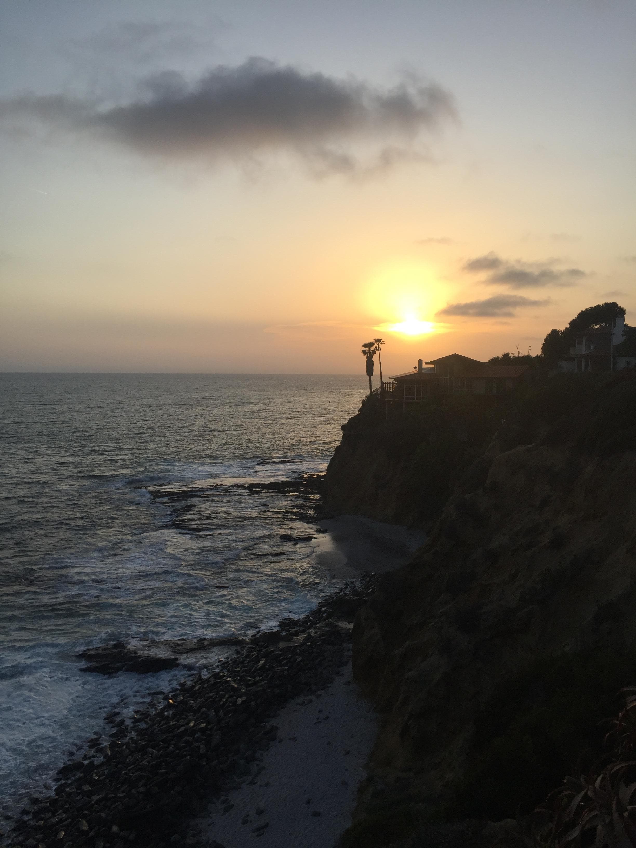 Sunset from Cresent Bay Park (walking distance)
