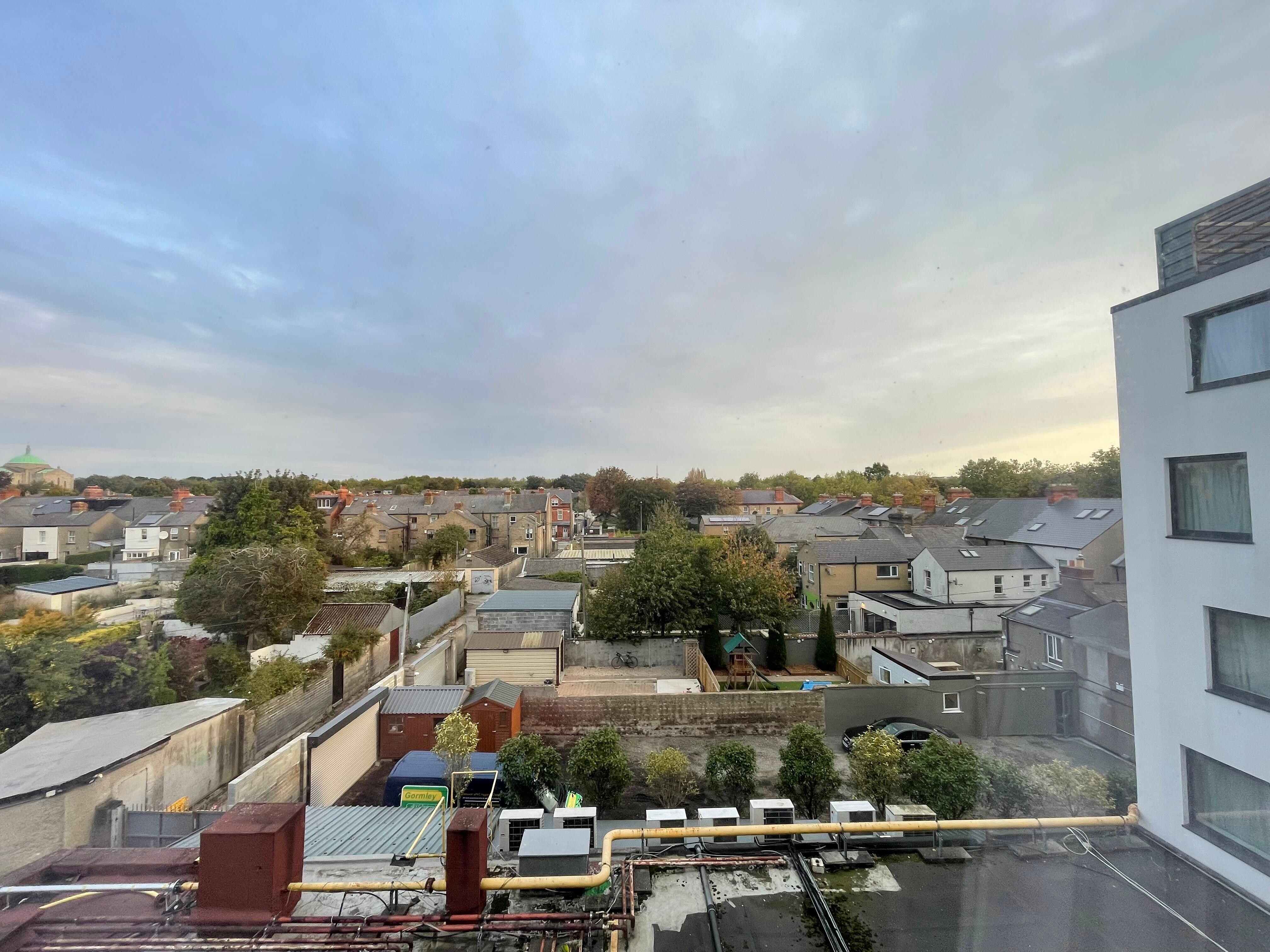 Uitzicht vanuit de kamer