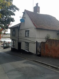 You can see our bedroom window.