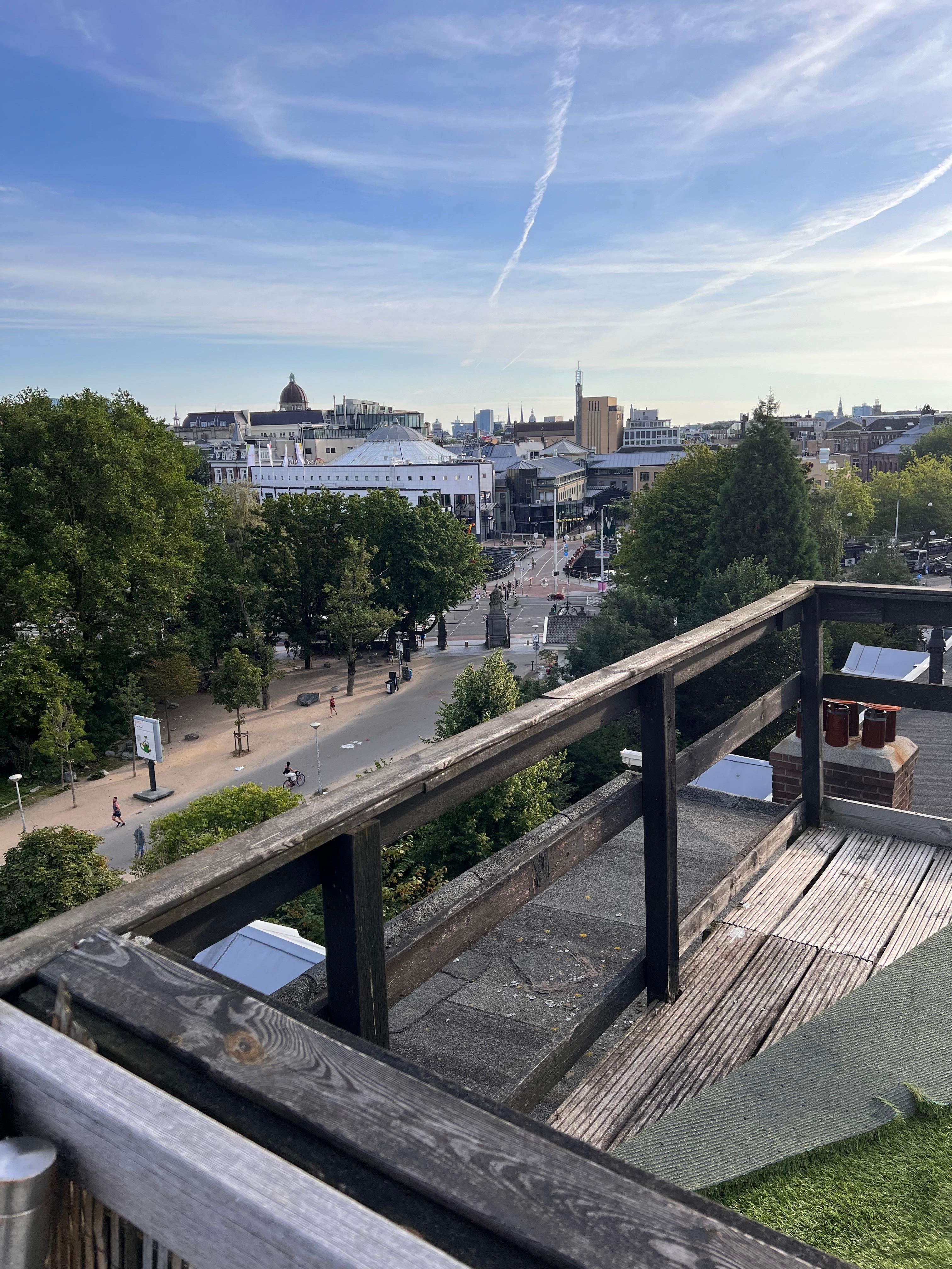 View from the Penthouse roof top deck. 