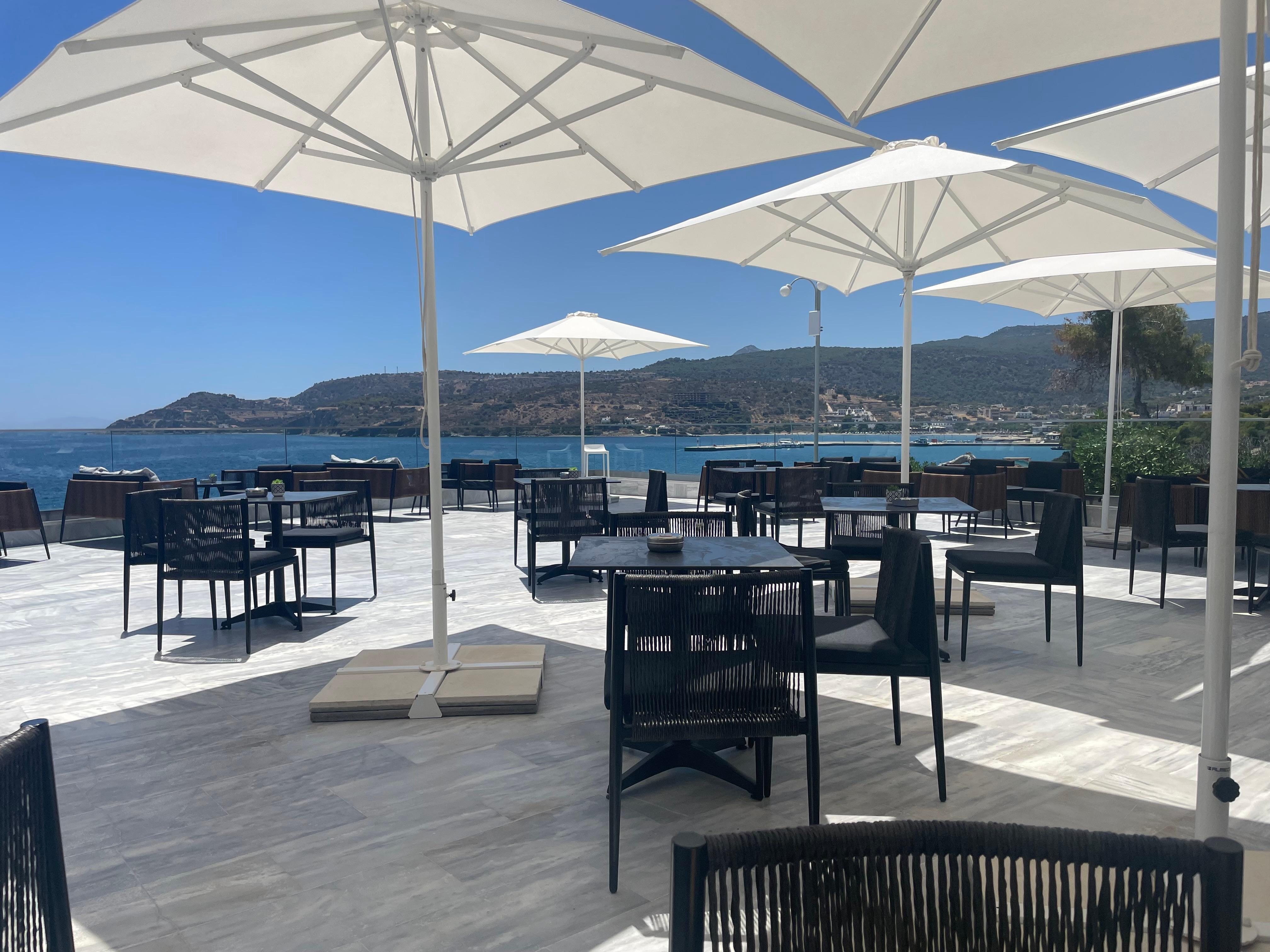 Outside dining