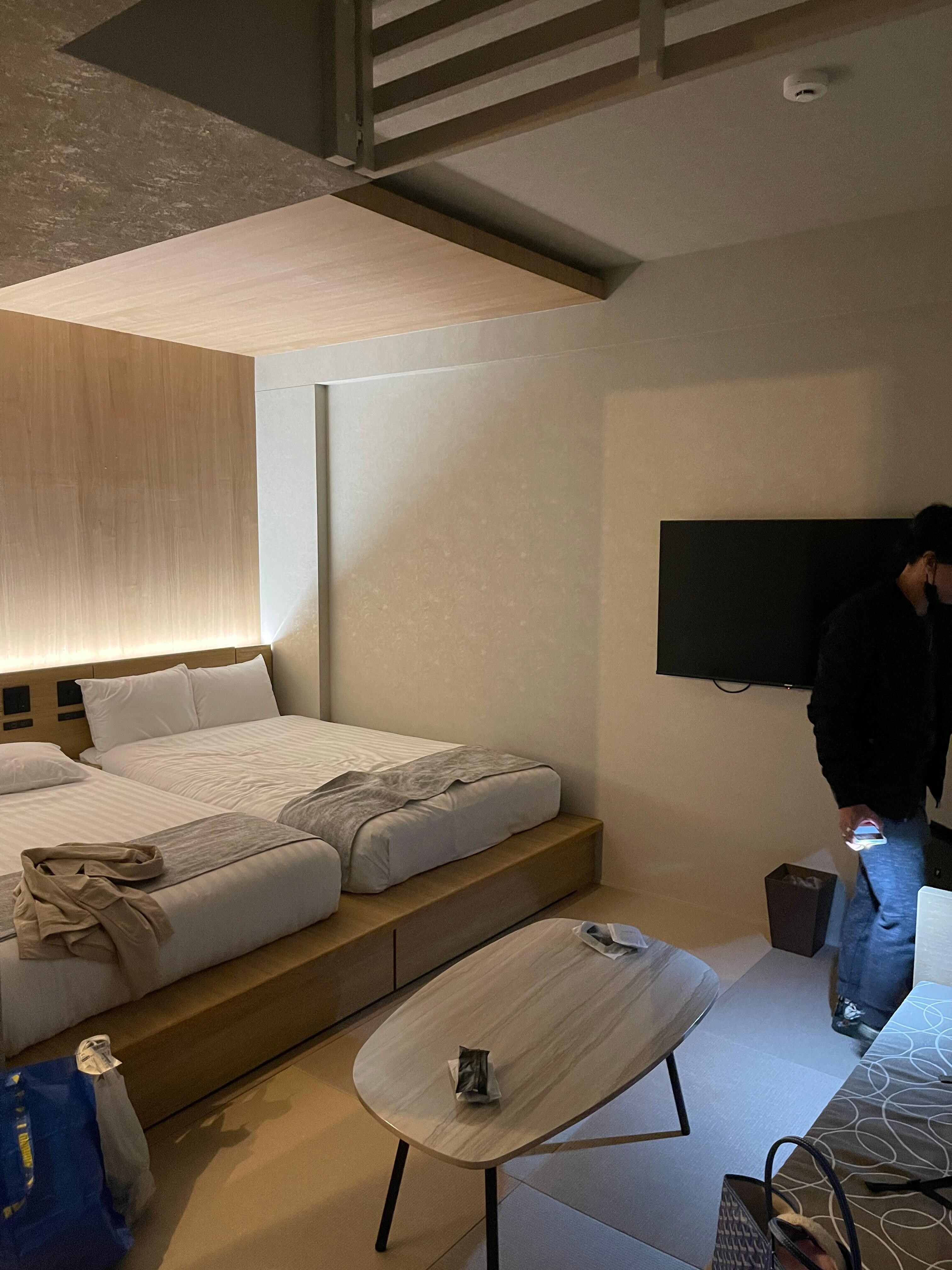 our very spacious room