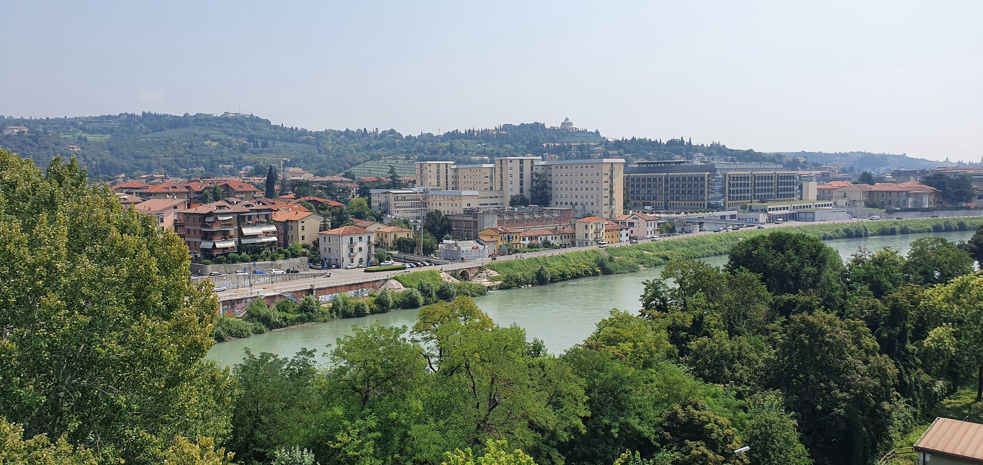 Fra verandaen i 7. etasje 