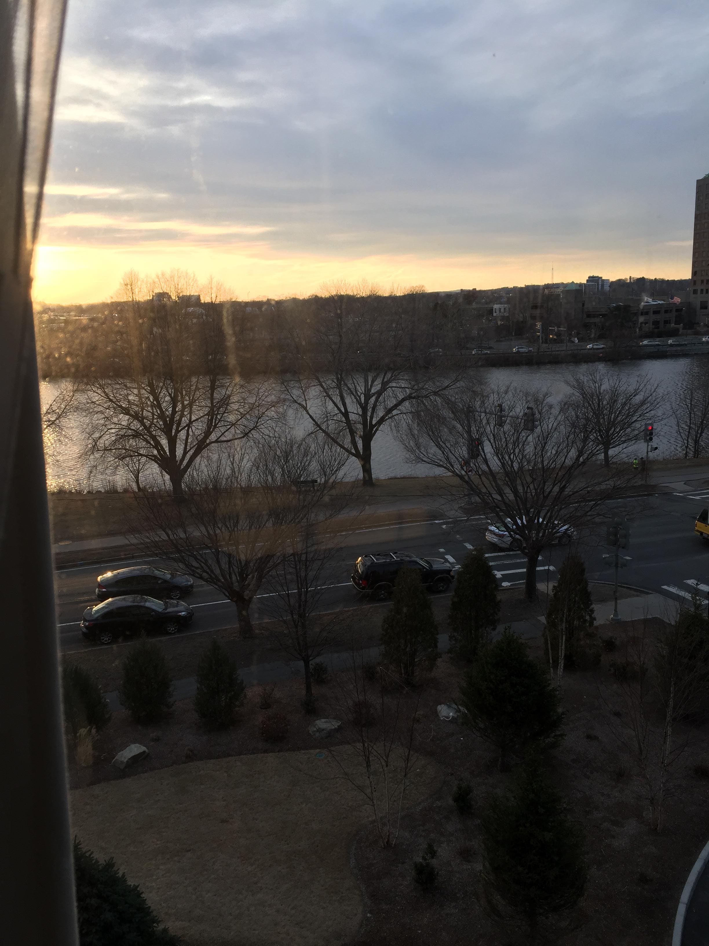 Charles River from my room