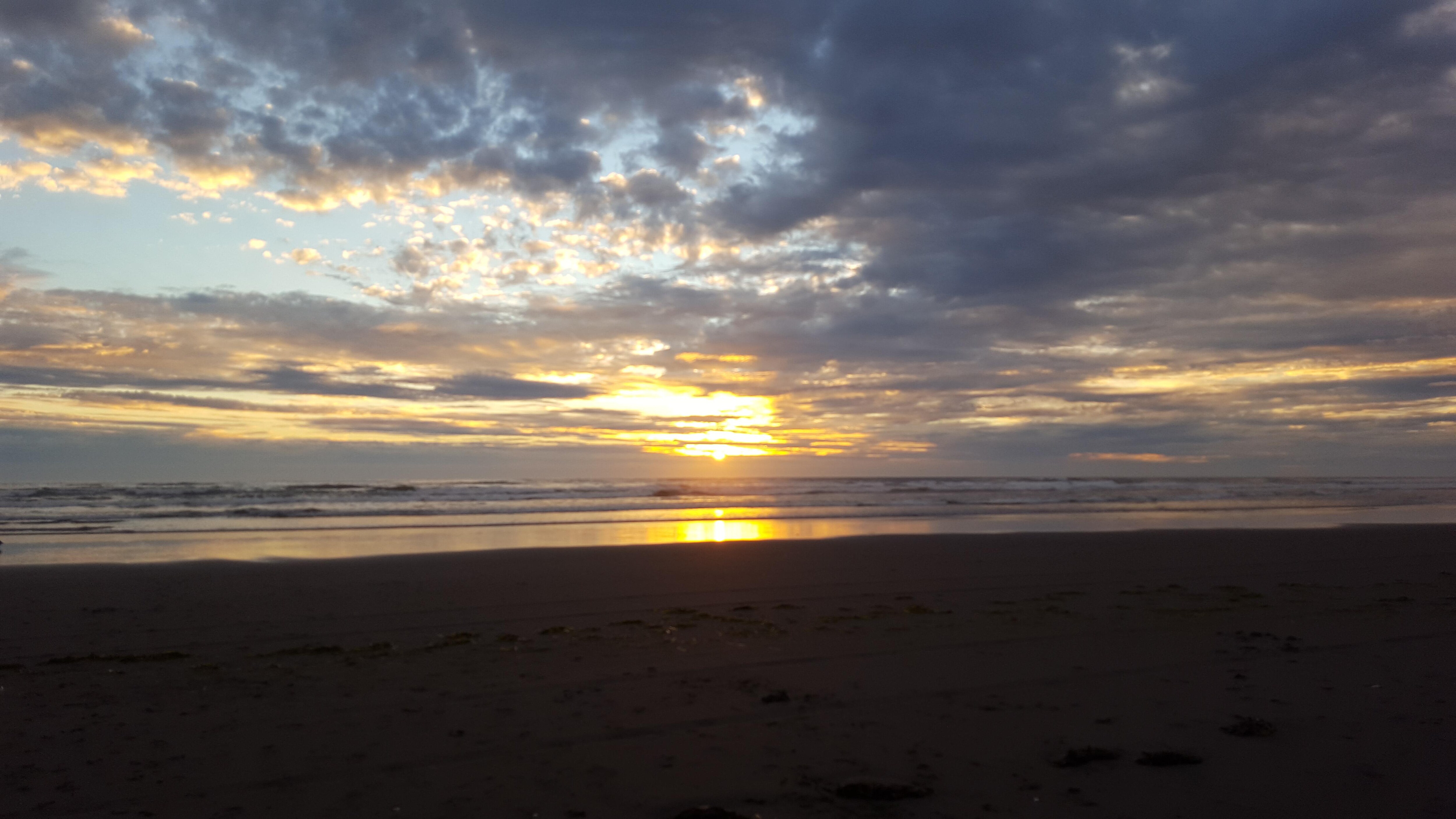 Sunset from beach