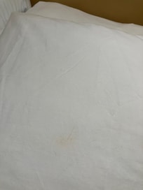 Make-up on pillow