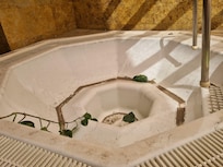 "Pamper yourself in our lovely spa"