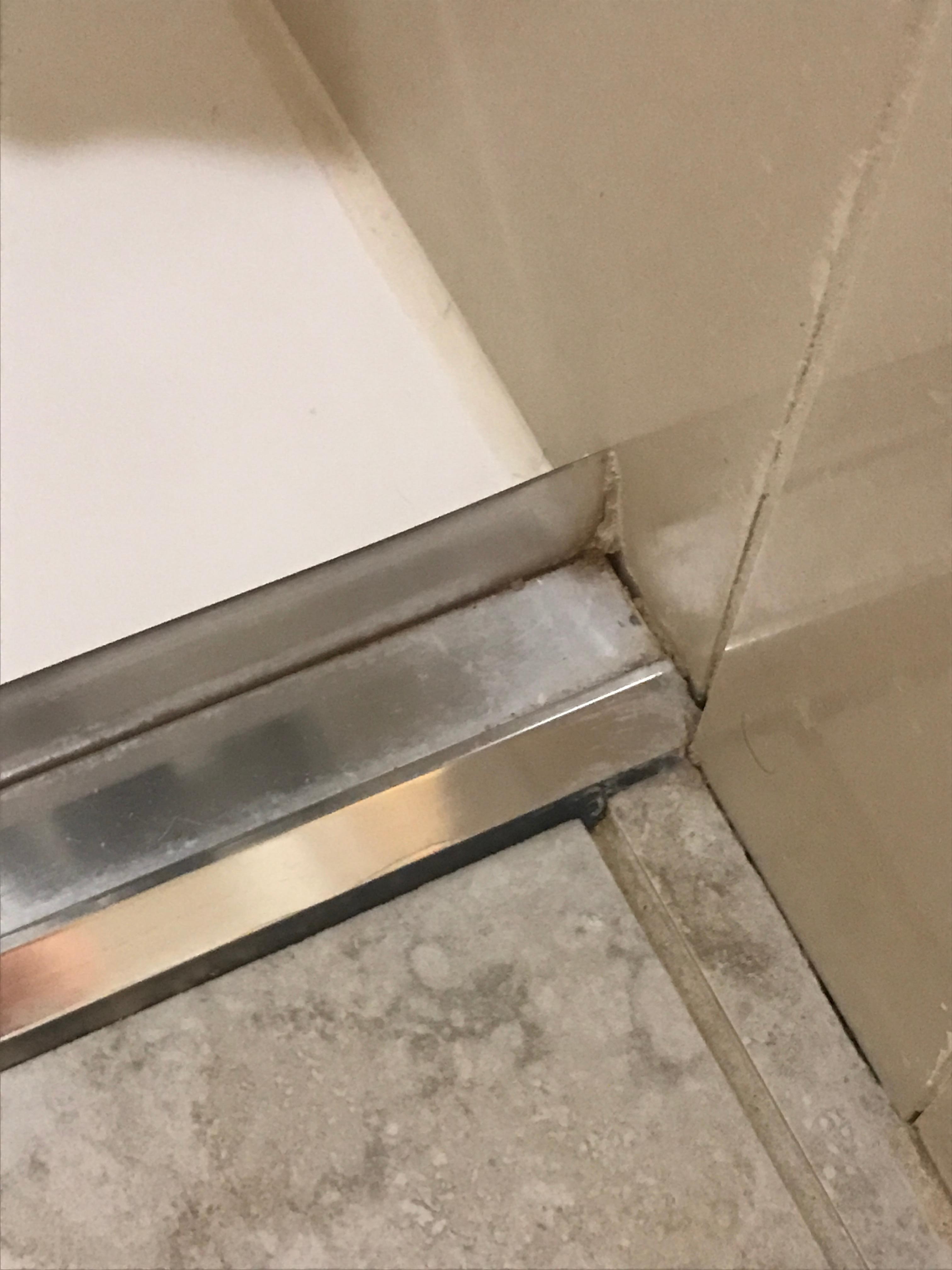A vent before dusting it