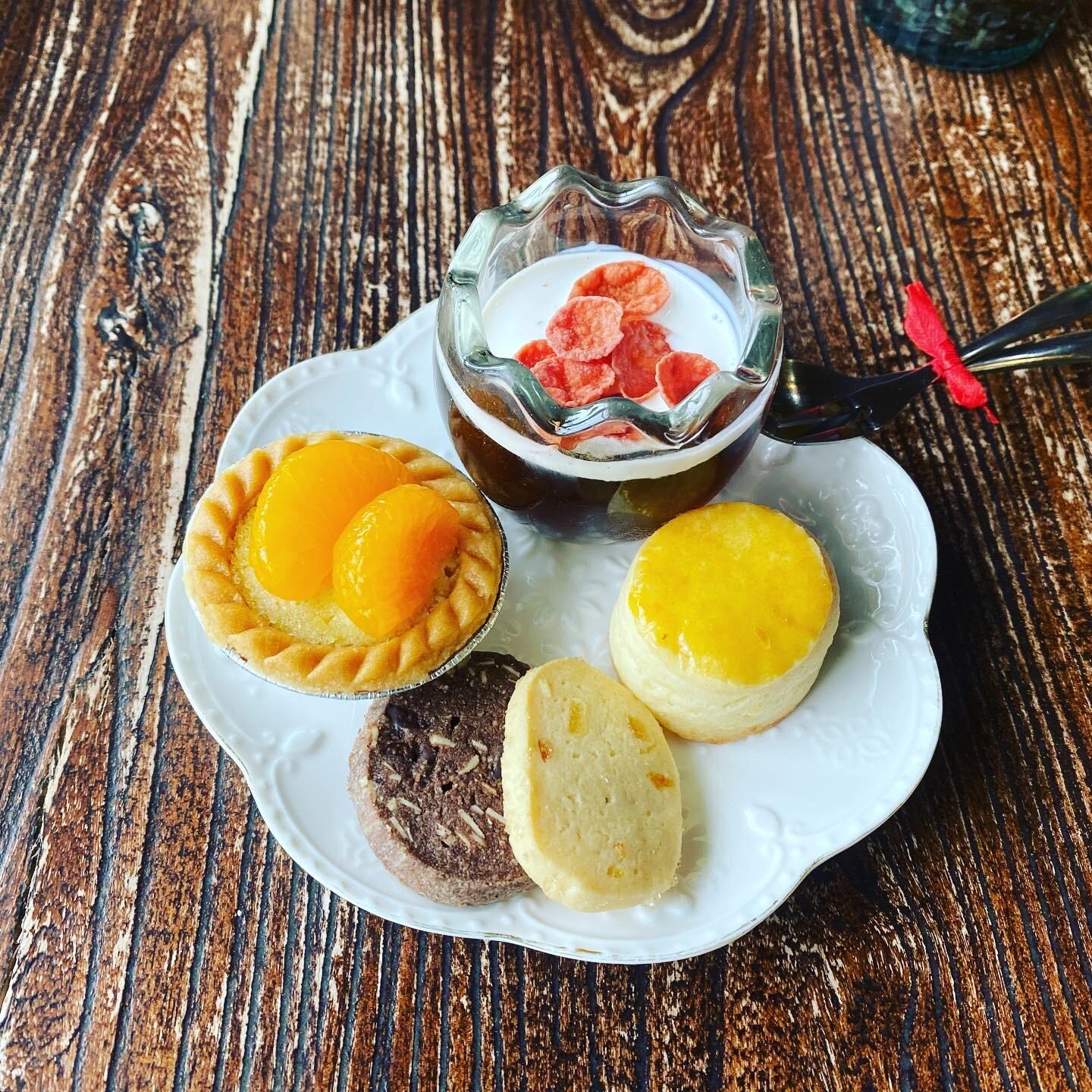 吃蛋奶素者莊園也有另外準備