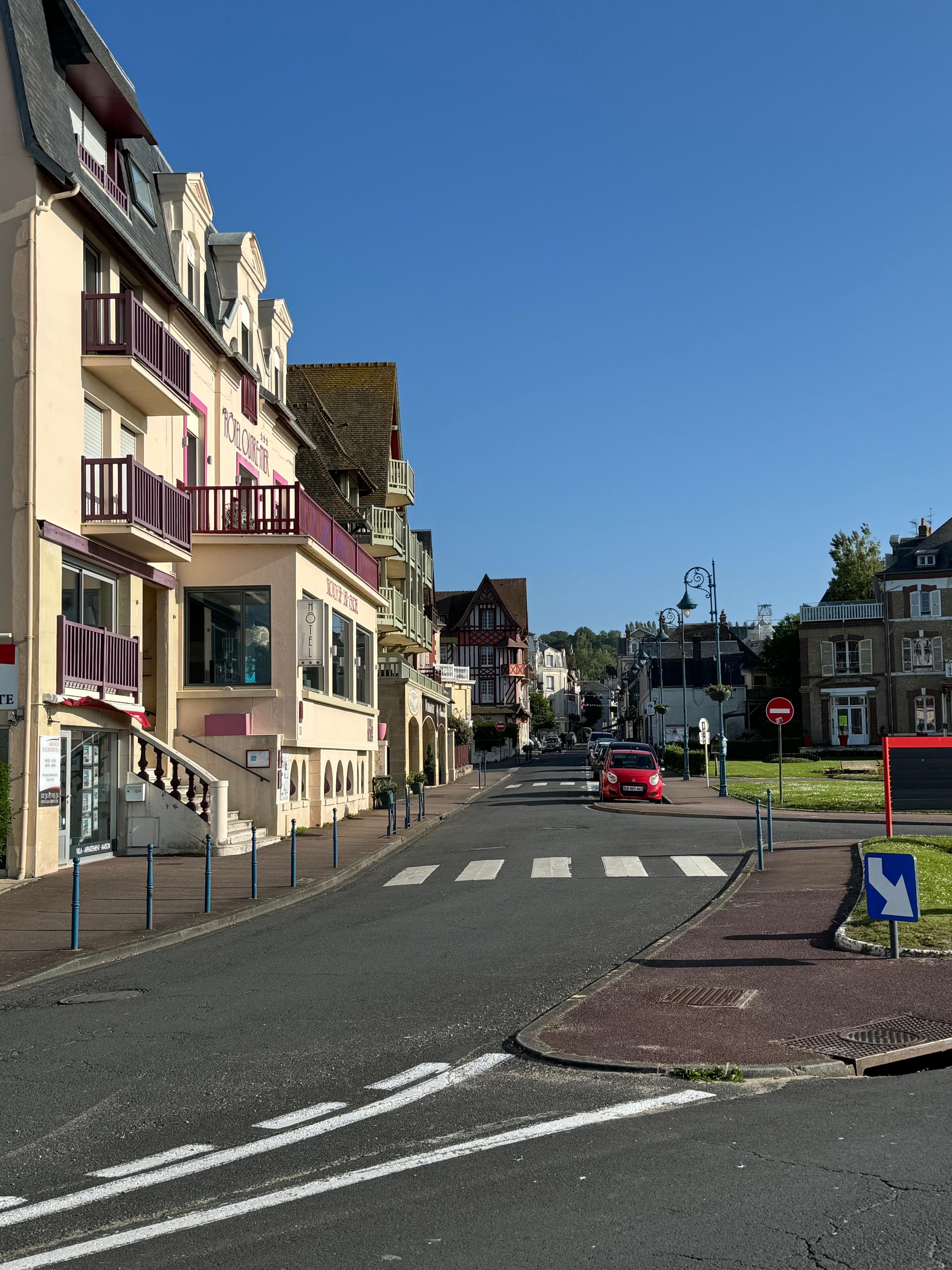 Street view from hotel