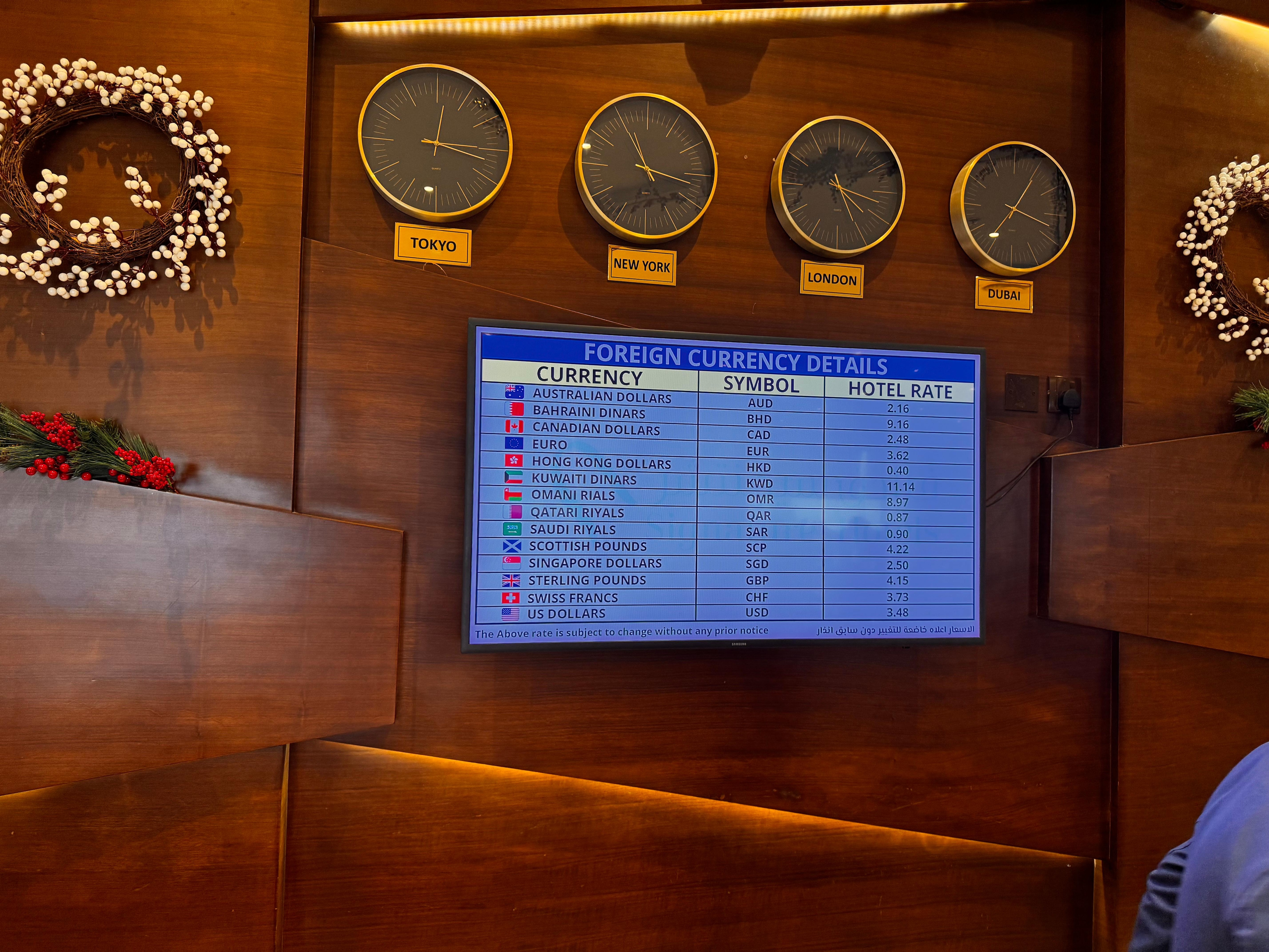 Scottish Pounds get a better rate than English ones.